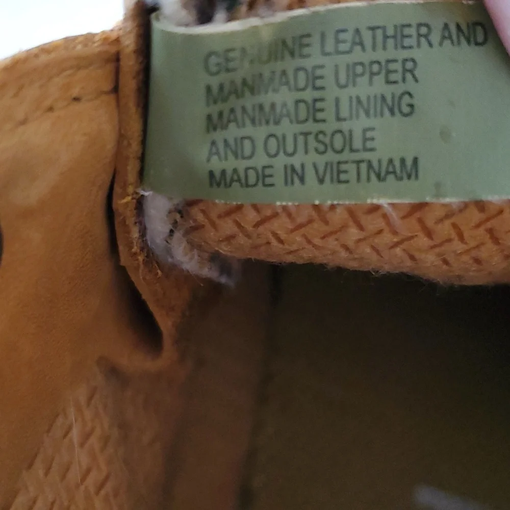 Timberland Wheat Tan Waterproof Lace-Up Boots